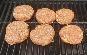 Best Low Carb Burgers on the grill raw
