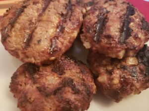 Best Low Carb Burgers on a plate