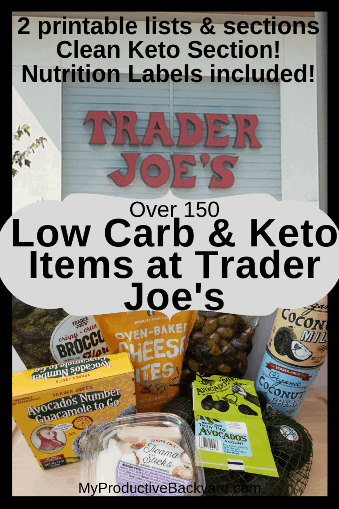 Low Carb Keto Trader Joe’s Items