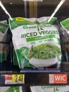 Green Giant Riced Veggies; Broccoli 