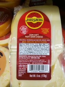 Jarlsberg label