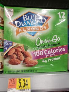 Blue Diamond Almonds on the go