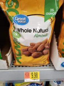 Great Value Whole Natural Almonds