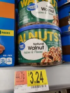 Great Value Natural Walnut Halves & Pieces