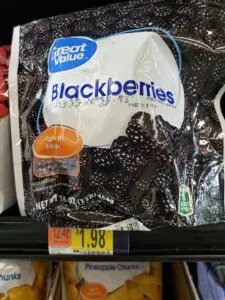 frozen blackberries