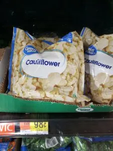 frozen Cauliflower