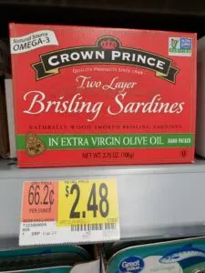 Crown Prince Brisling Sardines