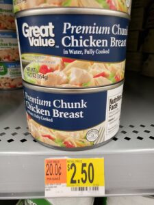 Great Value Premium Chunk Chicken Breast