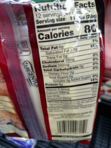 Sargento String Cheese label