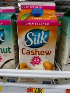 Silk Cashew Milk Unsweetened