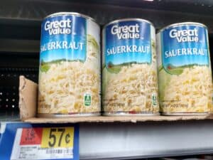 canned Sauerkraut