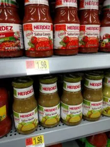 Herdez Salsa Casera or Verde