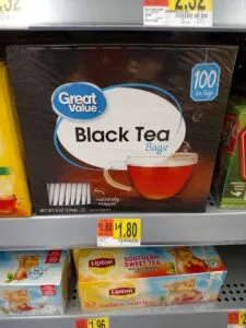 black tea in store
