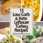 Low Carb Keto Leftover Turkey Recipes collage