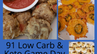 91 Low Carb Keto Appetizer Recipes Pinterest Pin