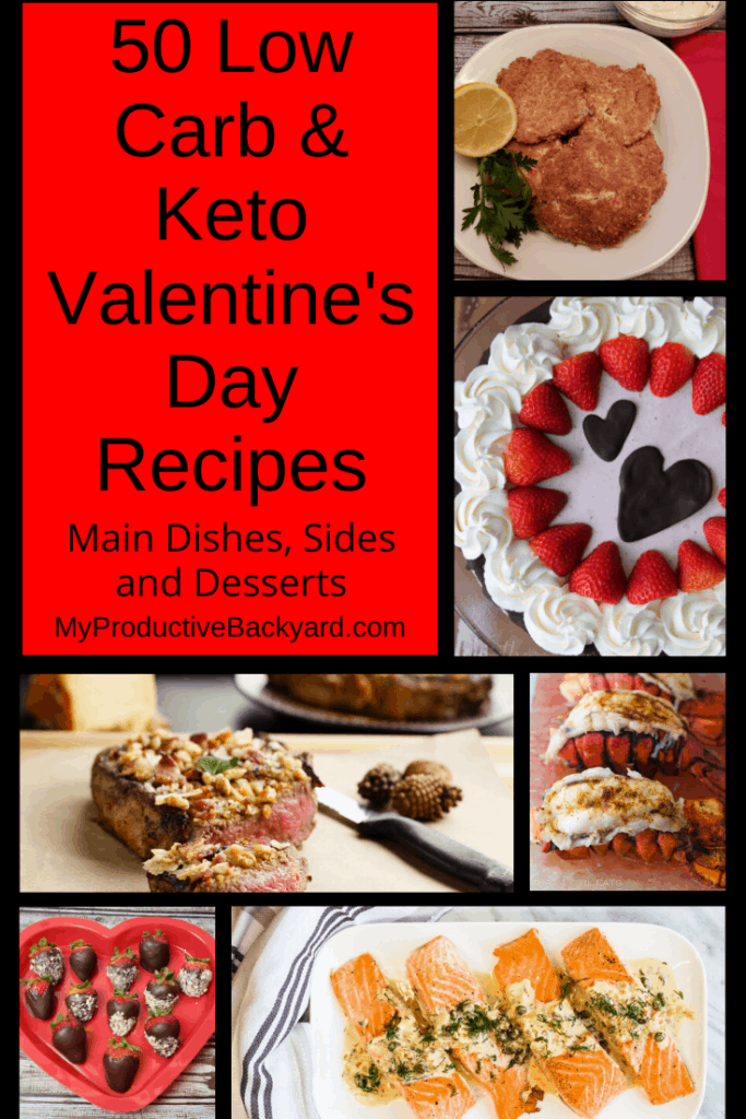 Low Carb Keto Valentine's Day Recipes collage