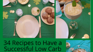 34 Recipes to Have a Successful Low Carb or Keto St. Patricks Day Pinterest pin