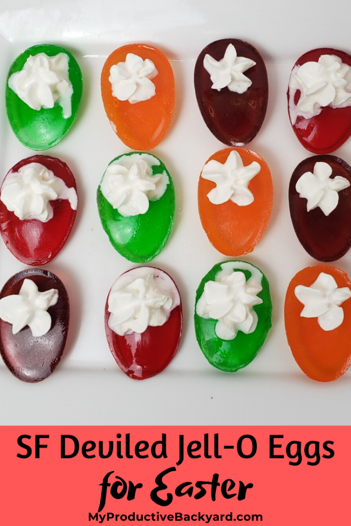 Sugar Free Deviled Jell-O Eggs