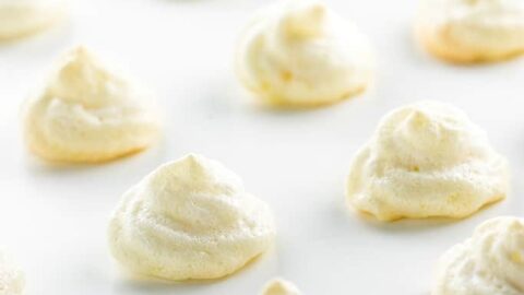 Image for Easy Sugar-Free Lemon Meringue Cookies Recipe - 4 Ingredients
