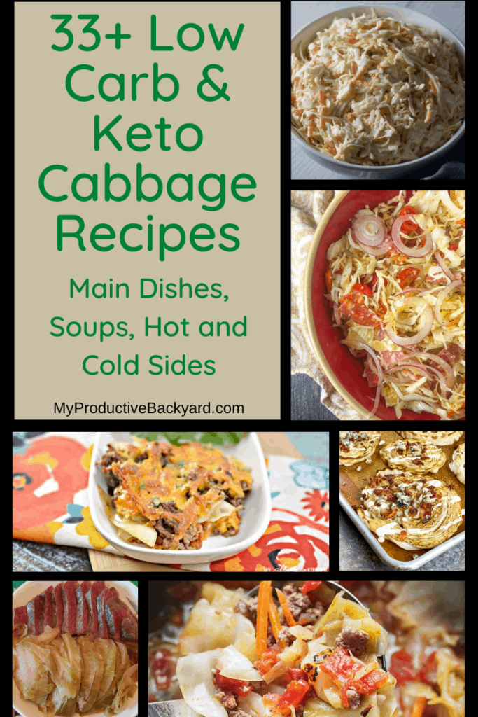 33 Low Carb Keto Cabbage Recipes Pinterest Pin