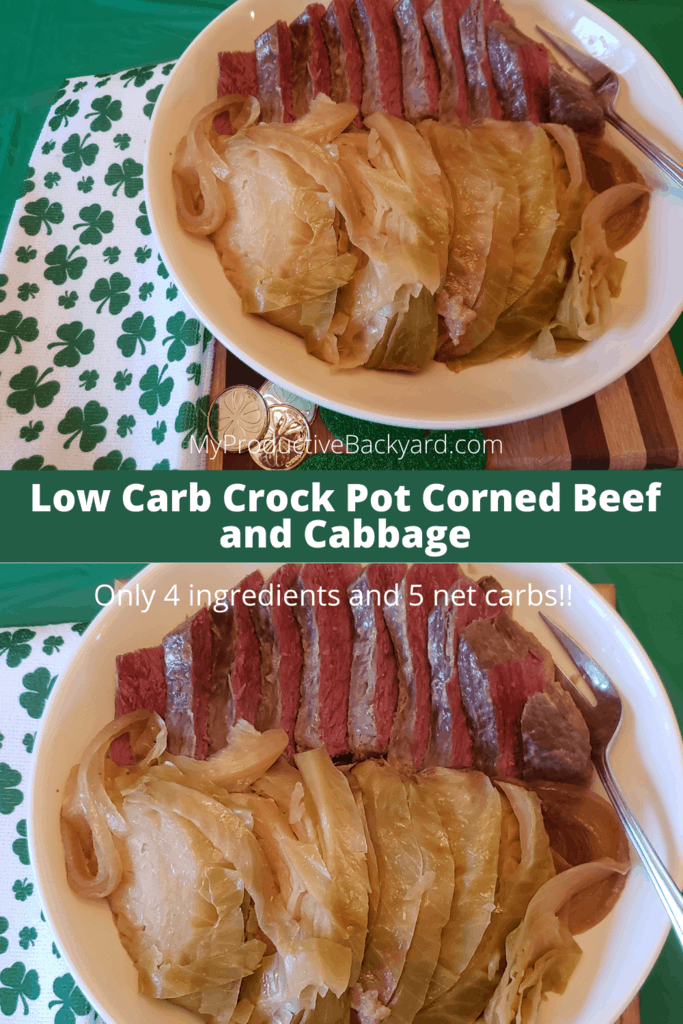 Low Carb Crock Pot Corned Beef and Cabbage My Productive Backyard