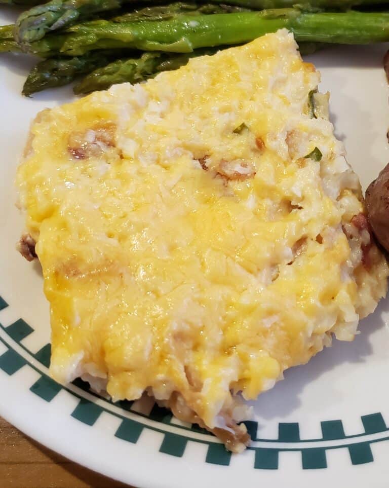 Twice Baked Cauliflower Casserole