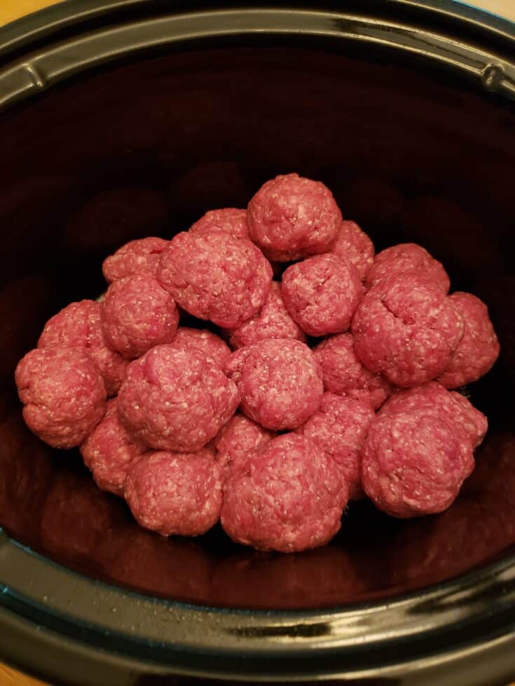 3 Ingredient Keto Crock Pot Meatballs My Productive Backyard