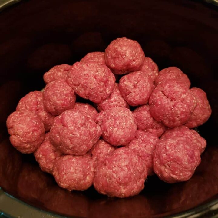 3 Ingredient Keto Crock Pot Meatballs