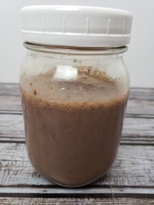 Premier Protein Chia Pudding in mason jar