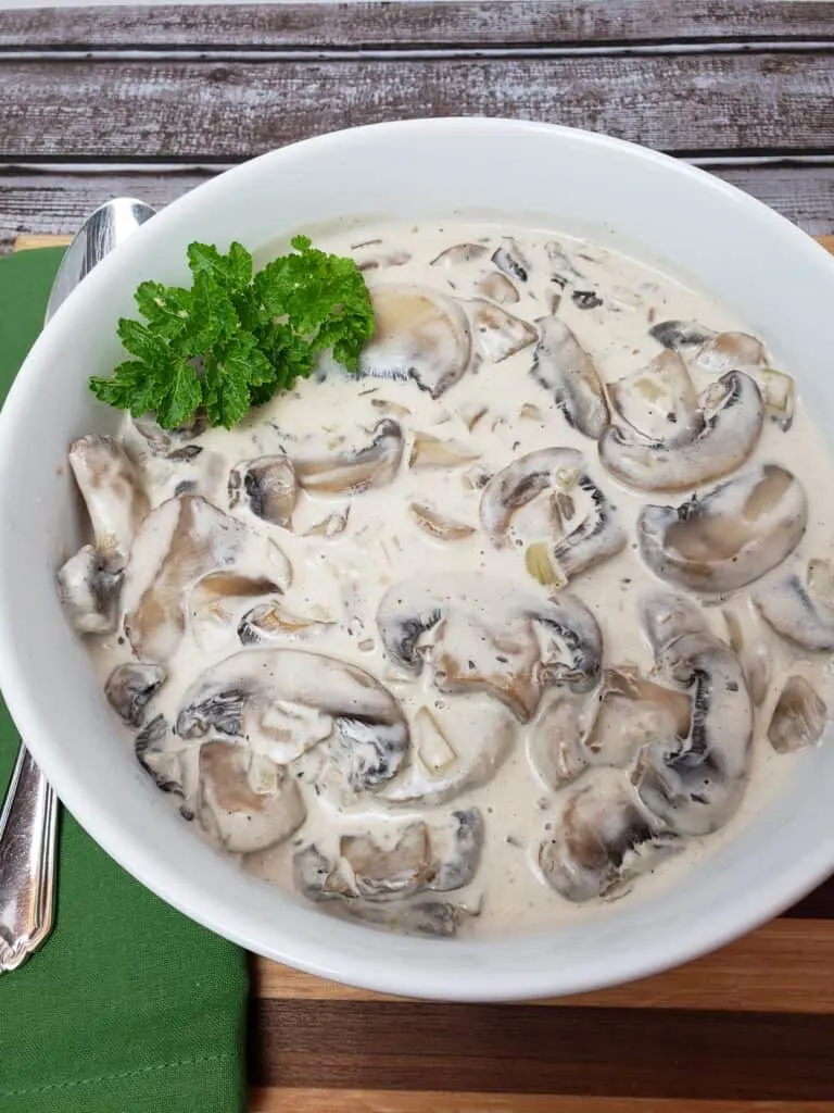 Creamed Mushrooms