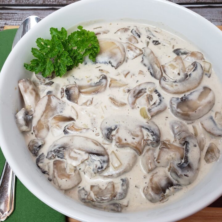 Creamed Mushrooms