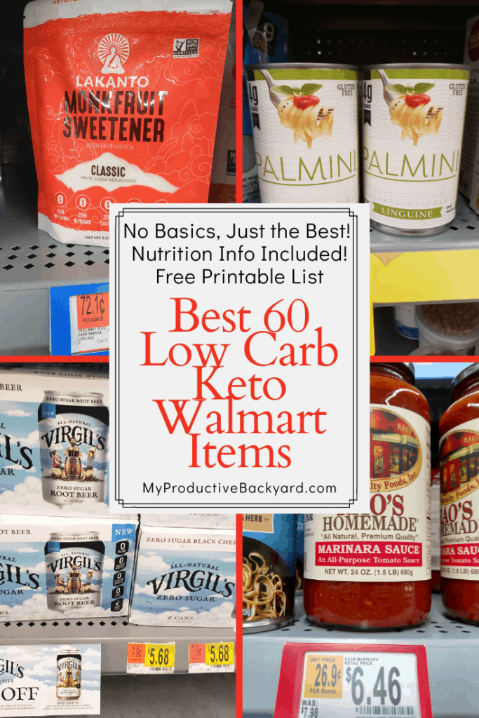 Best 60 Low Carb Keto Walmart Items Pinterest Pin