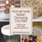 Homemade Italian Dressing Dry Mix Pinterest Pin