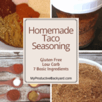 Homemade Taco Seasoning Pinterest pin
