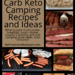 Hundreds of Low Carb Keto Camping Recipes and Ideas Pinterest pin