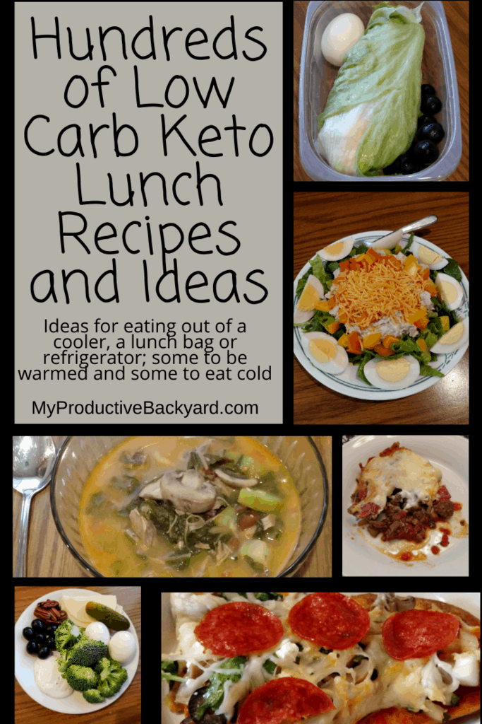 Hundreds of Low Carb Keto Lunch Recipes and Ideas - My Productive Backyard