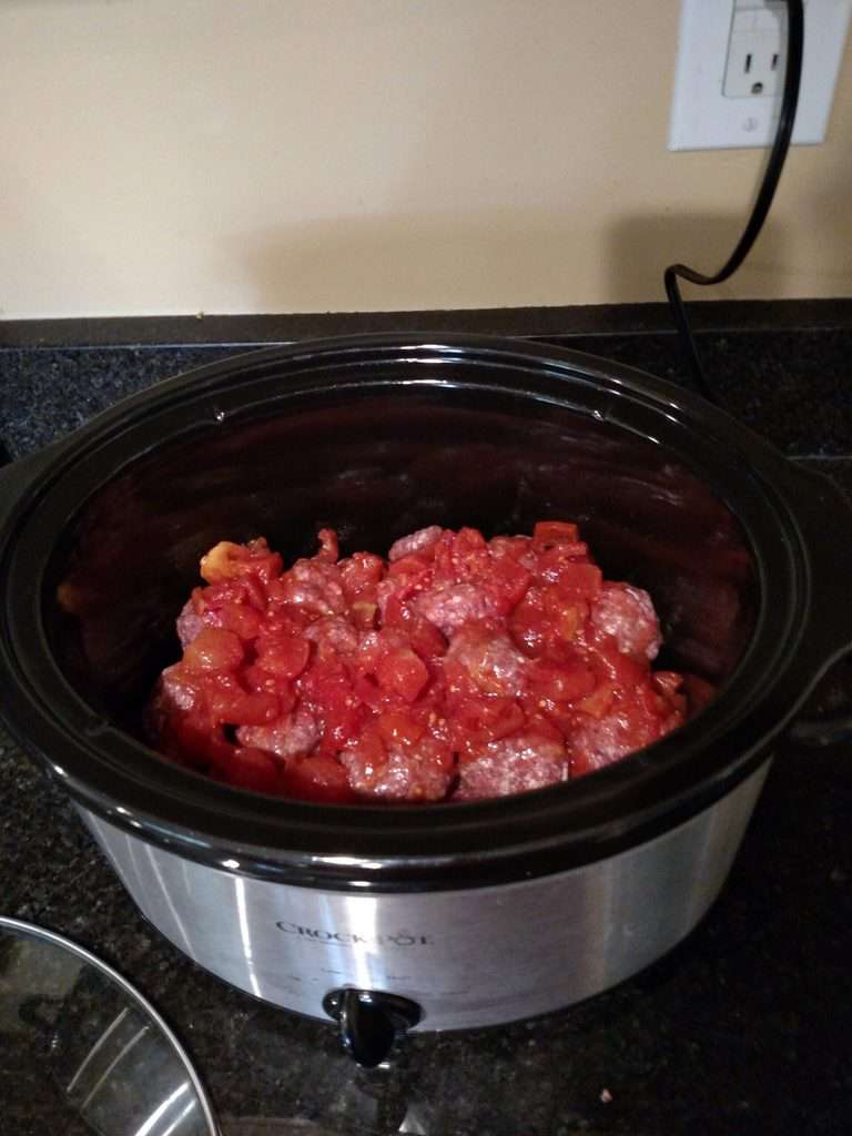 Low Carb Crock Pot Meatballs