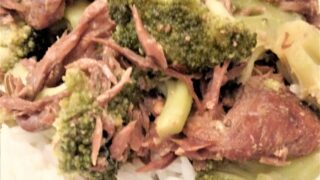 Crock Pot Beef and Broccoli Freezer Meal