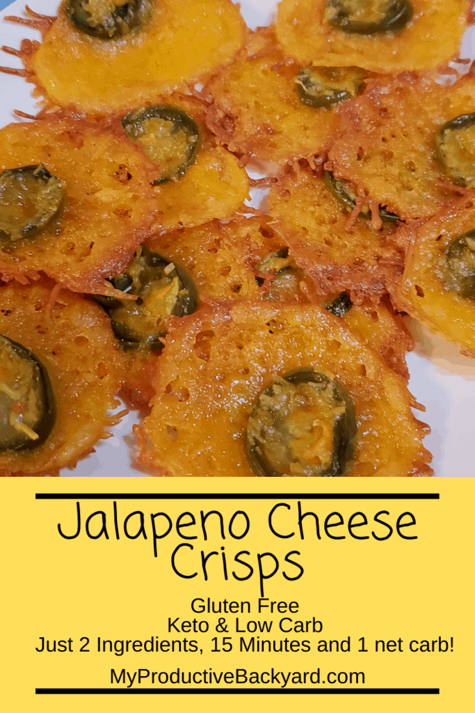 Jalapeno Cheese Crisps My Productive Backyard