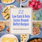 22 Low Carb Keto Easter Brunch Buffet Recipes Pinterest pin