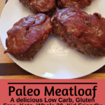 Paleo Meatloaf Pinterest pin