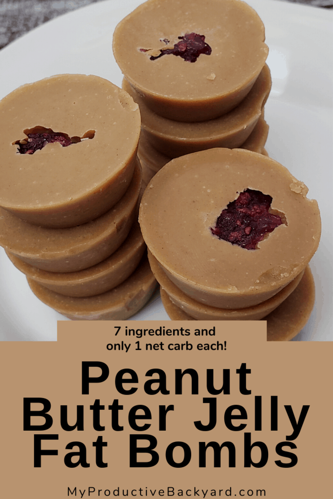 Peanut Butter Jelly Fat Bombs My Productive Backyard