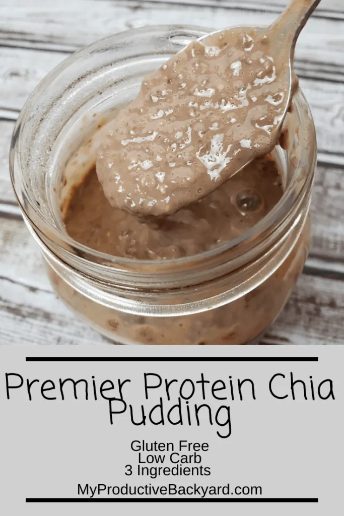 Premier Protein Chia Pudding Pinterest Pin