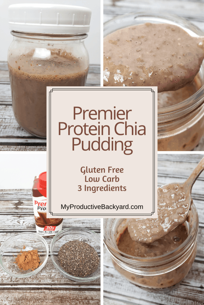 Premier Protein Chia Pudding My Productive Backyard
