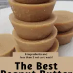 The Best Peanut Butter Fat Bombs Pinterest Pin