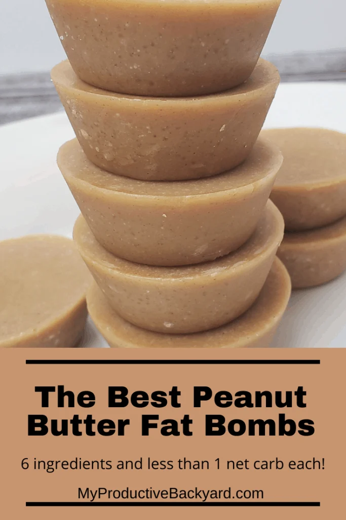 The Best Peanut Butter Fat Bombs Pinterest Pin