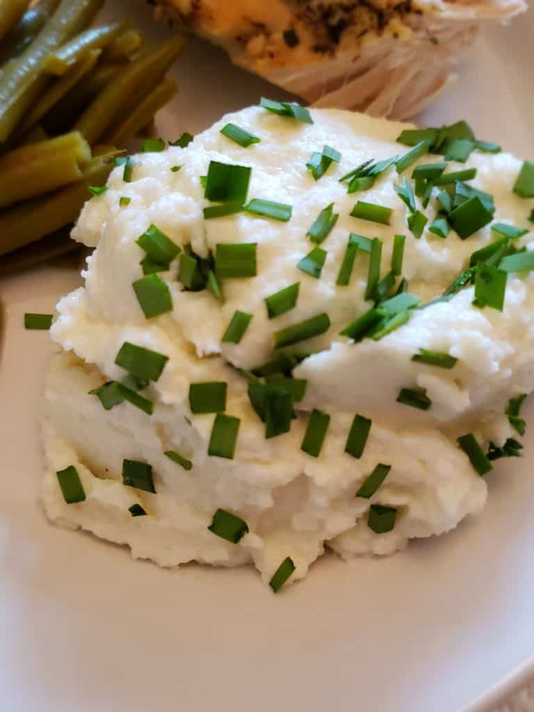 Keto Mashed Cauliflower Much Like Potatoes