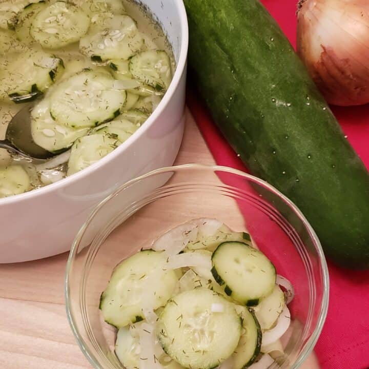 Cucumber Onion Salad