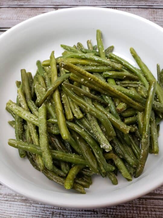 Roasted Parmesan Green Beans