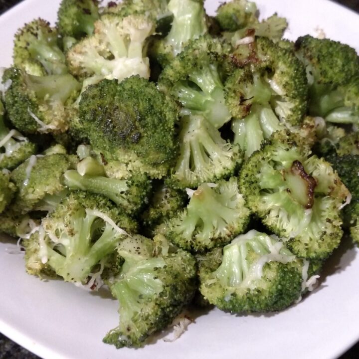 Roasted Parmesan Broccoli